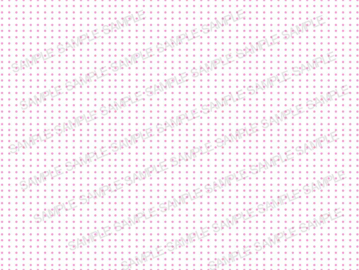 Individual Patterns: Close-up of a seamless pattern with pink ribbons and bows on a white background. / Close-up of pink heart confetti pattern.