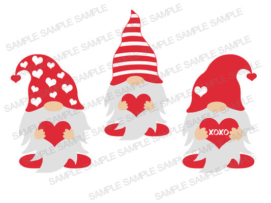 Gnome SVG, Valentines Day SVG, Love Svg