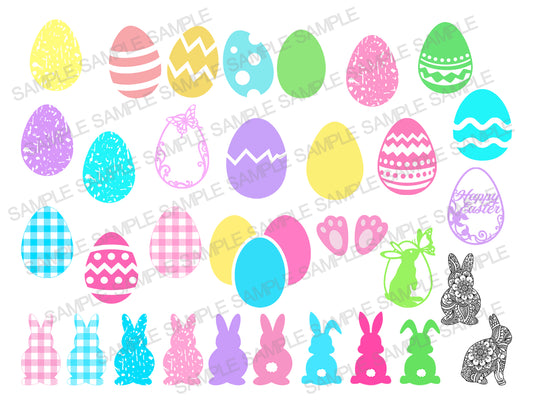 Bunny Rabbit SVG, Bunny Rabbit Easter SVG