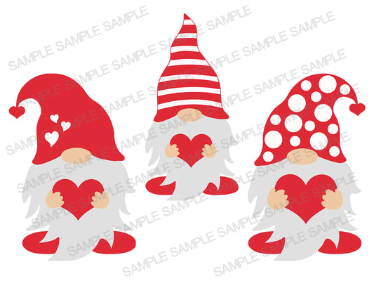 Gnome SVG, Valentines Day SVG, Love Svg