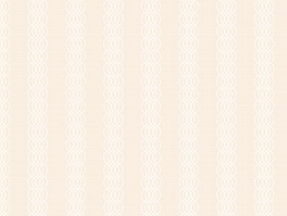 Warm cream interlocking rings seamless printable background.
