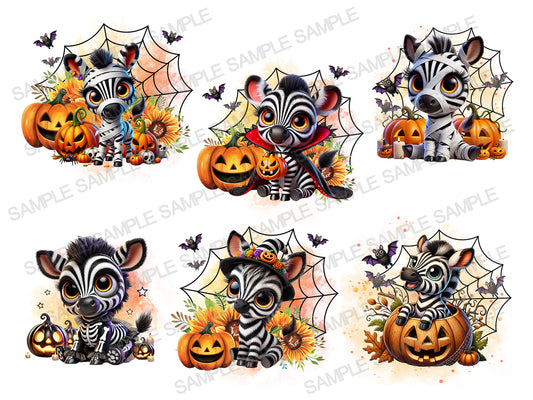 Halloween Zebra Png