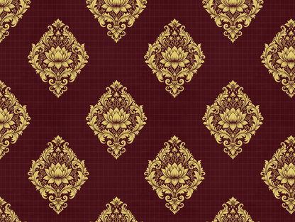 Luxury Vintage Damask Seamless Pattern Collection
