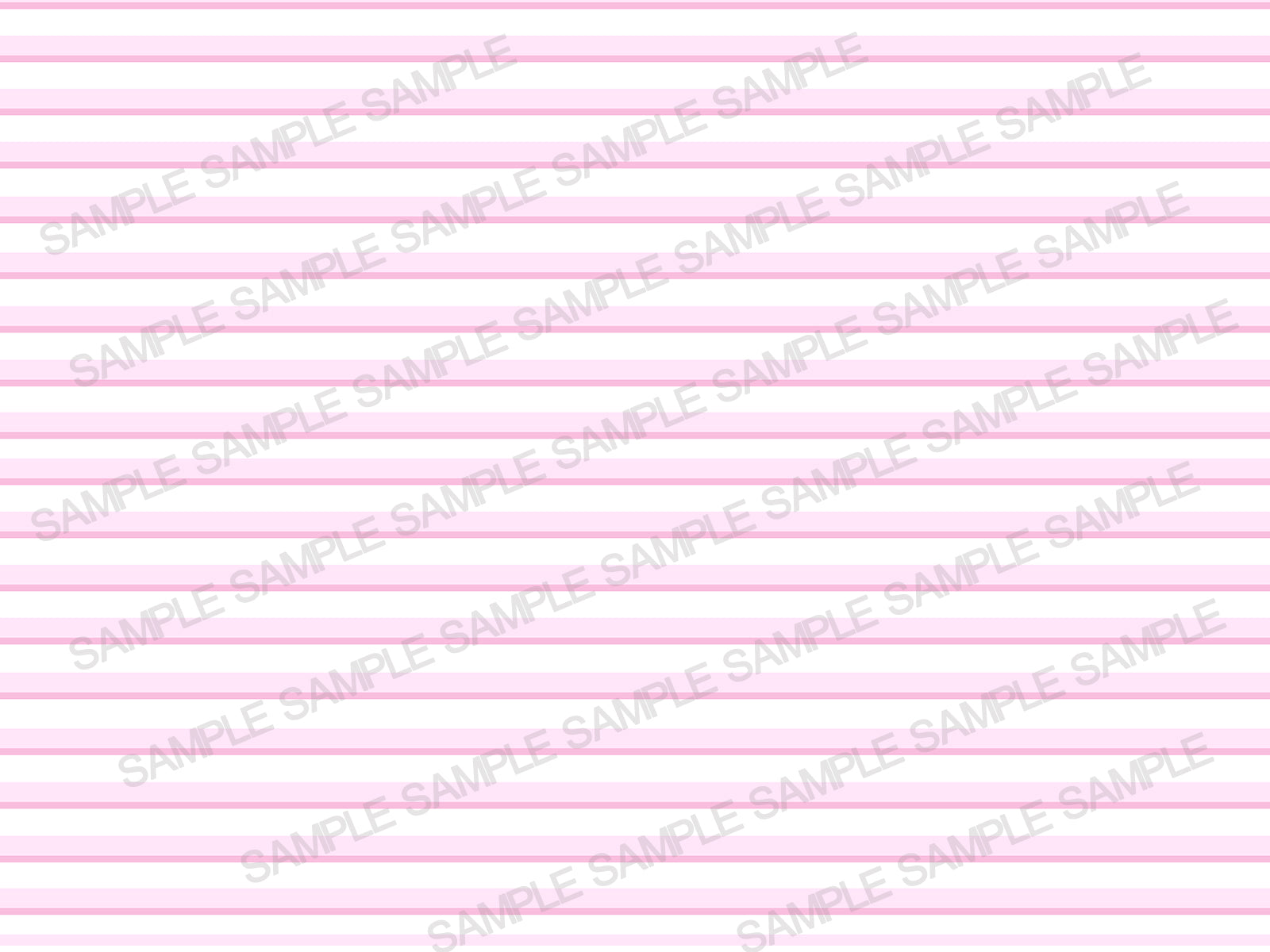Individual Patterns: Close-up of a seamless pattern with pink ribbons and bows on a white background. / Close-up of pink heart confetti pattern.