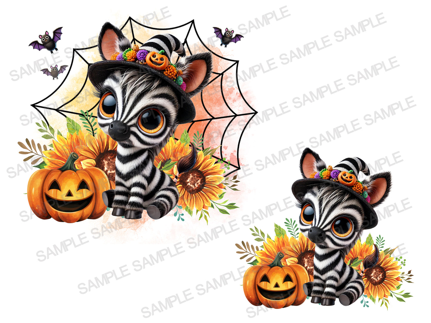 Halloween Zebra Png