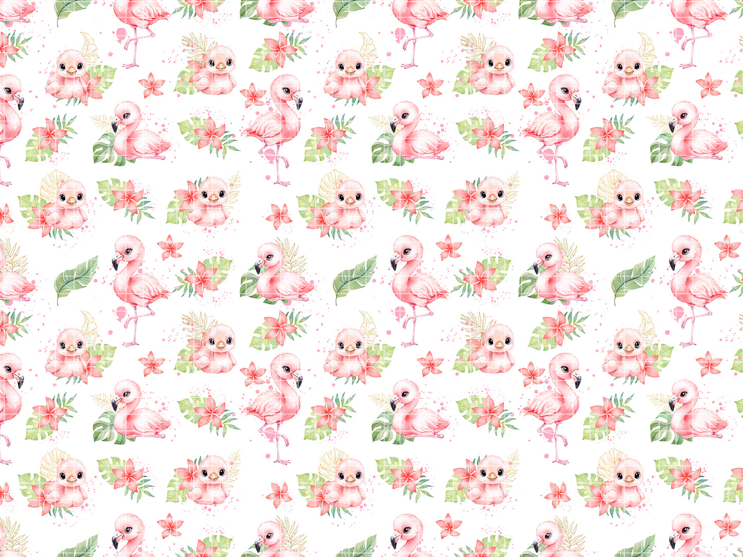 Watercolor Safari Baby Animals Seamless Pattern, Nursery Digital Paper Pack