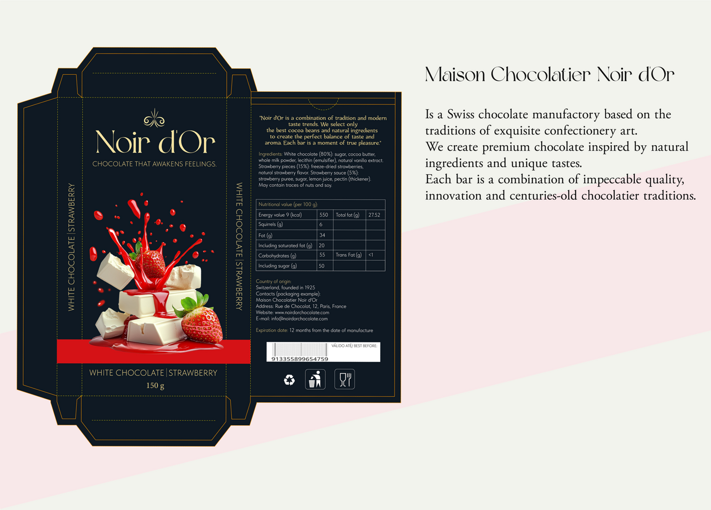 Development of a premium packaging design