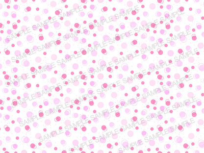 Pink Baby Girl Digital Paper Pack – 6 Seamless Patterns | Hearts, Bows & Stripes Backgrounds (JPG 12x12)