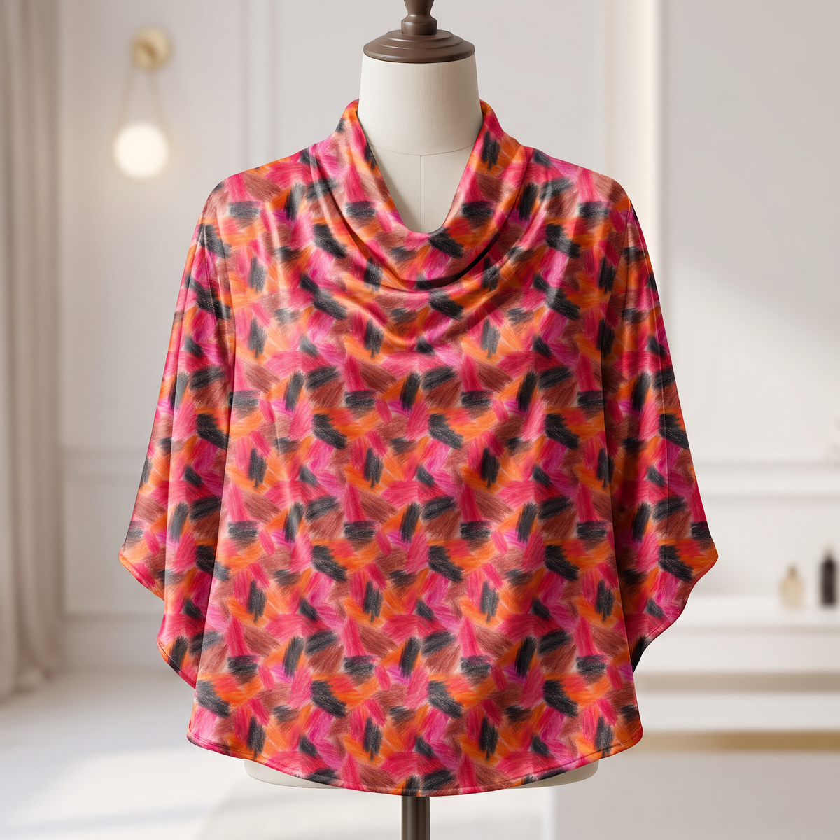 Vibrant Abstract Pencil Pattern