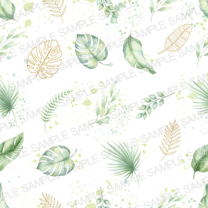 Watercolor Safari Baby Animals Seamless Pattern, Nursery Digital Paper Pack