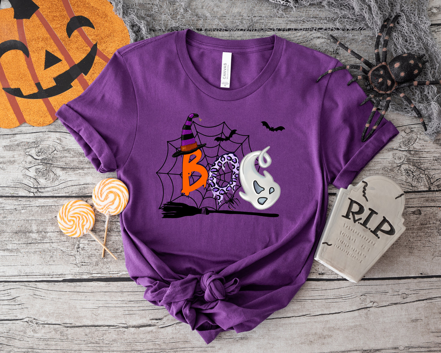 Boo Halloween Iron On Transfer