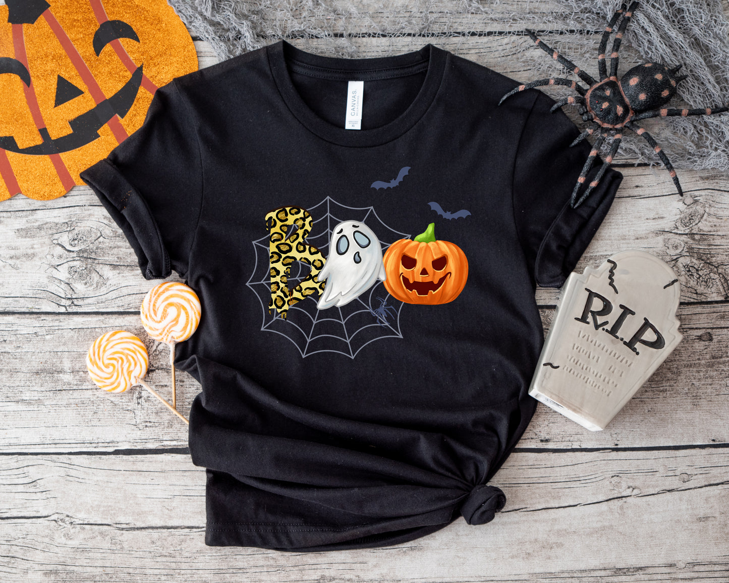 Boo Halloween Iron On Transfer