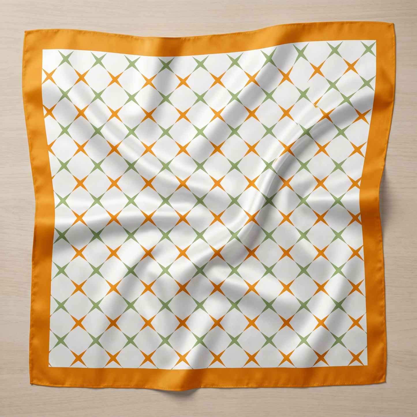 Bundle of 6 elegant geometric four-pointed star seamless patterns in pastel and vibrant colors.