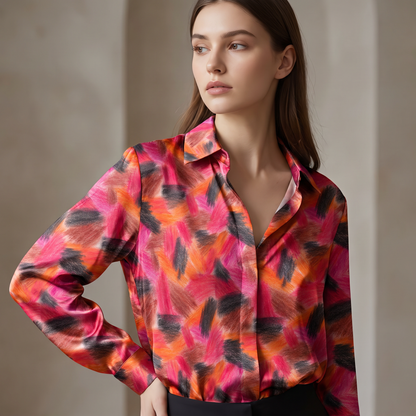 Vibrant Abstract Pencil Pattern