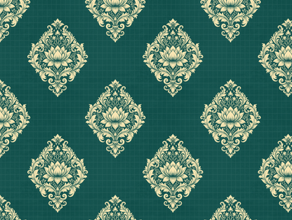 Luxury Vintage Damask Seamless Pattern Collection
