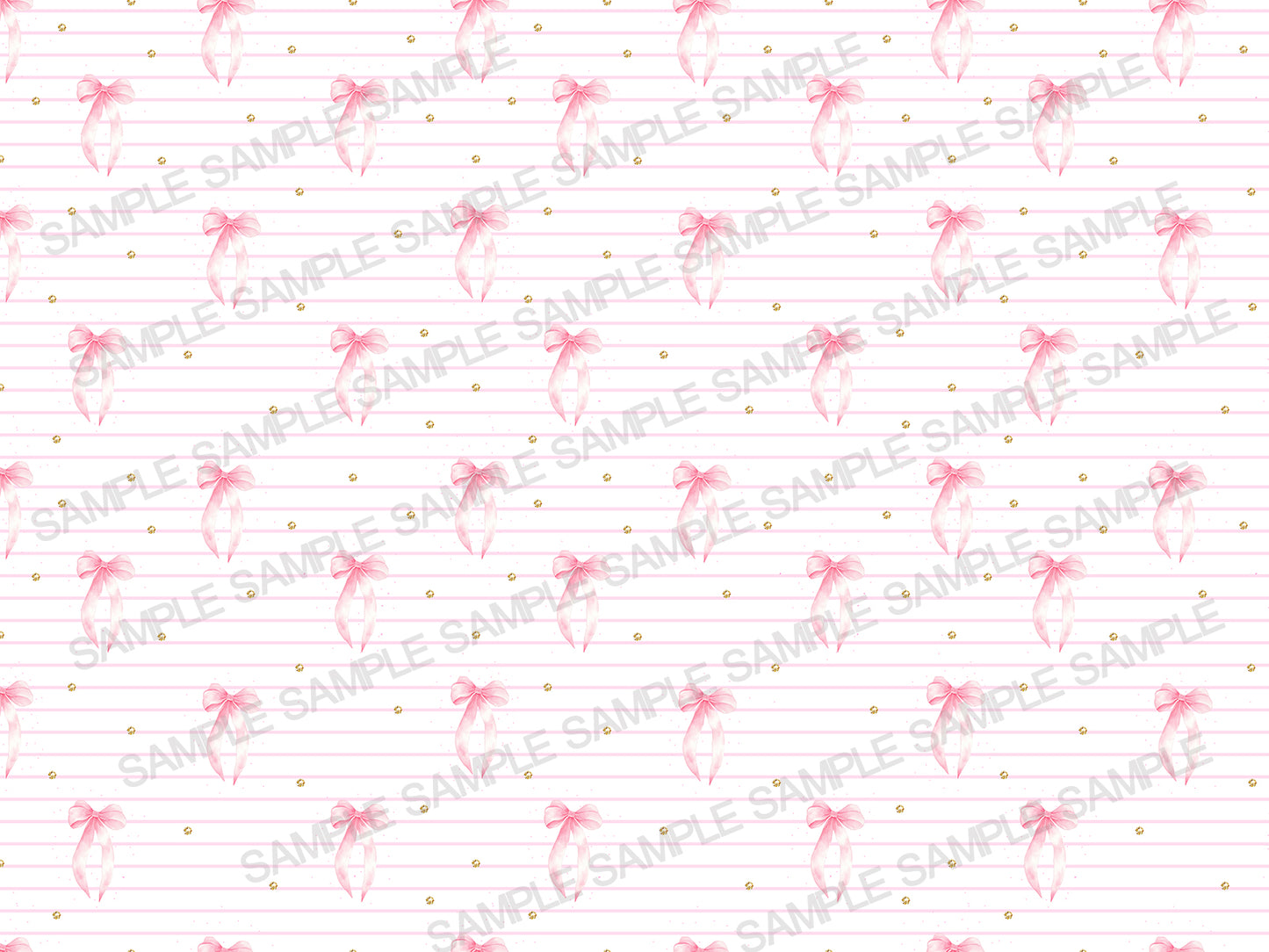 Pink Baby Girl Digital Paper Pack – 6 Seamless Patterns | Hearts, Bows & Stripes Backgrounds (JPG 12x12)