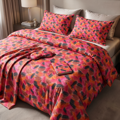 Vibrant Abstract Pencil Pattern