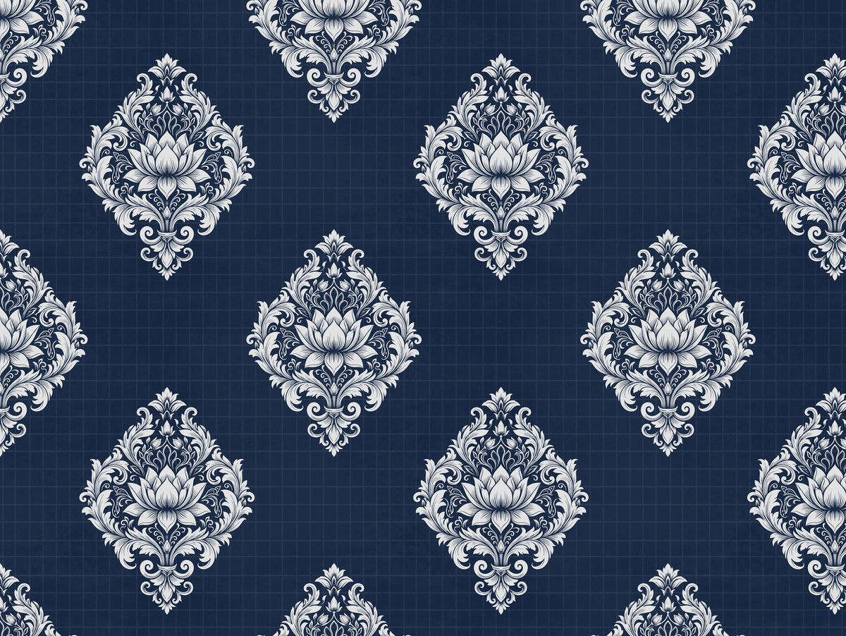 Luxury Vintage Damask Seamless Pattern Collection