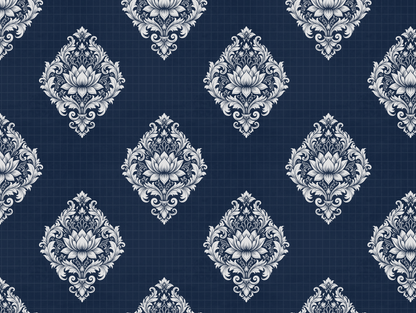 Luxury Vintage Damask Seamless Pattern Collection