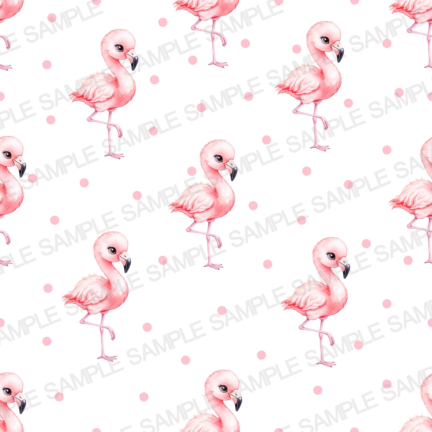 Watercolor Safari Baby Animals Seamless Pattern, Nursery Digital Paper Pack